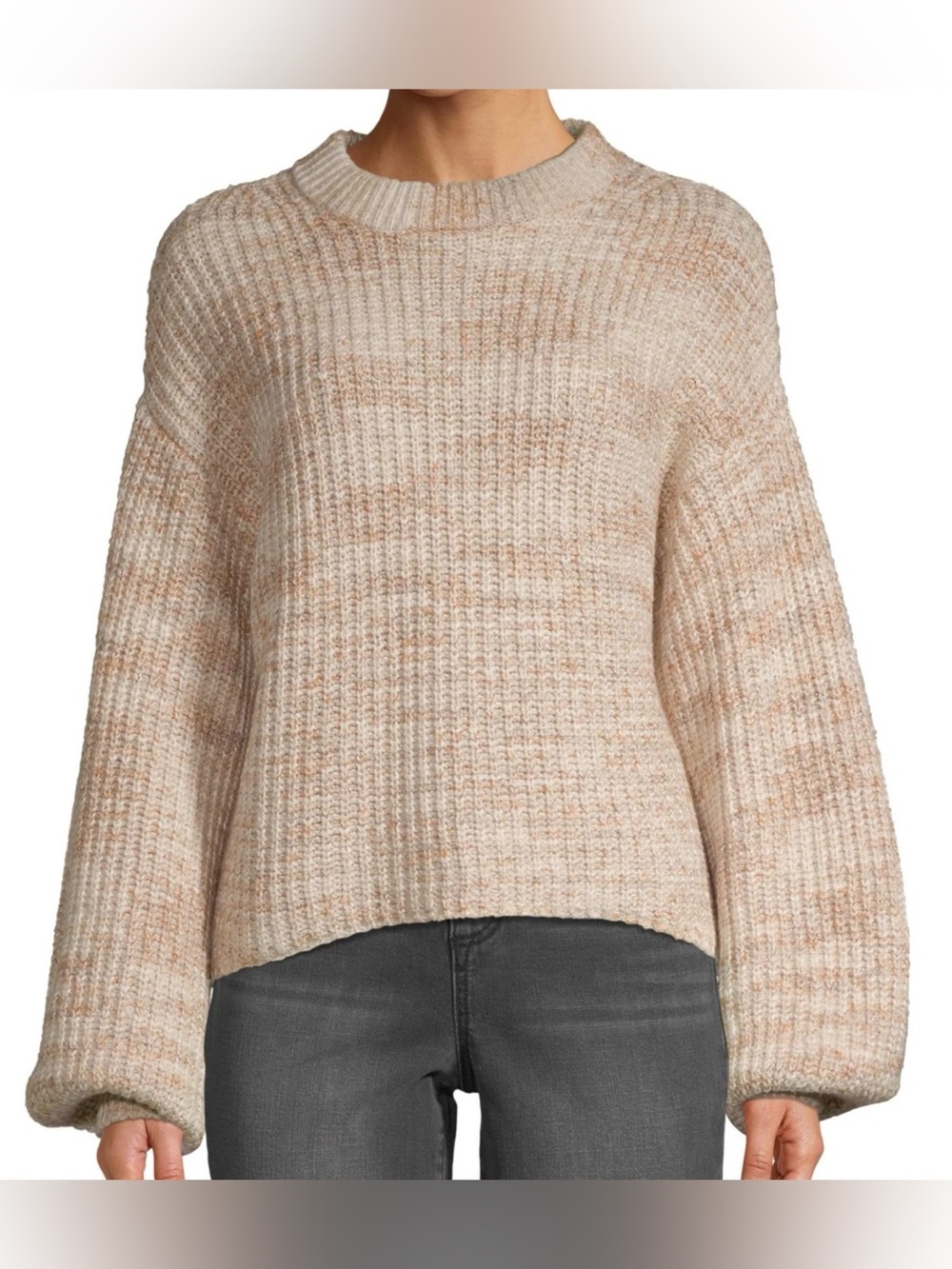 Time and Tru Mock Neck Sweater (Size: XXXL)